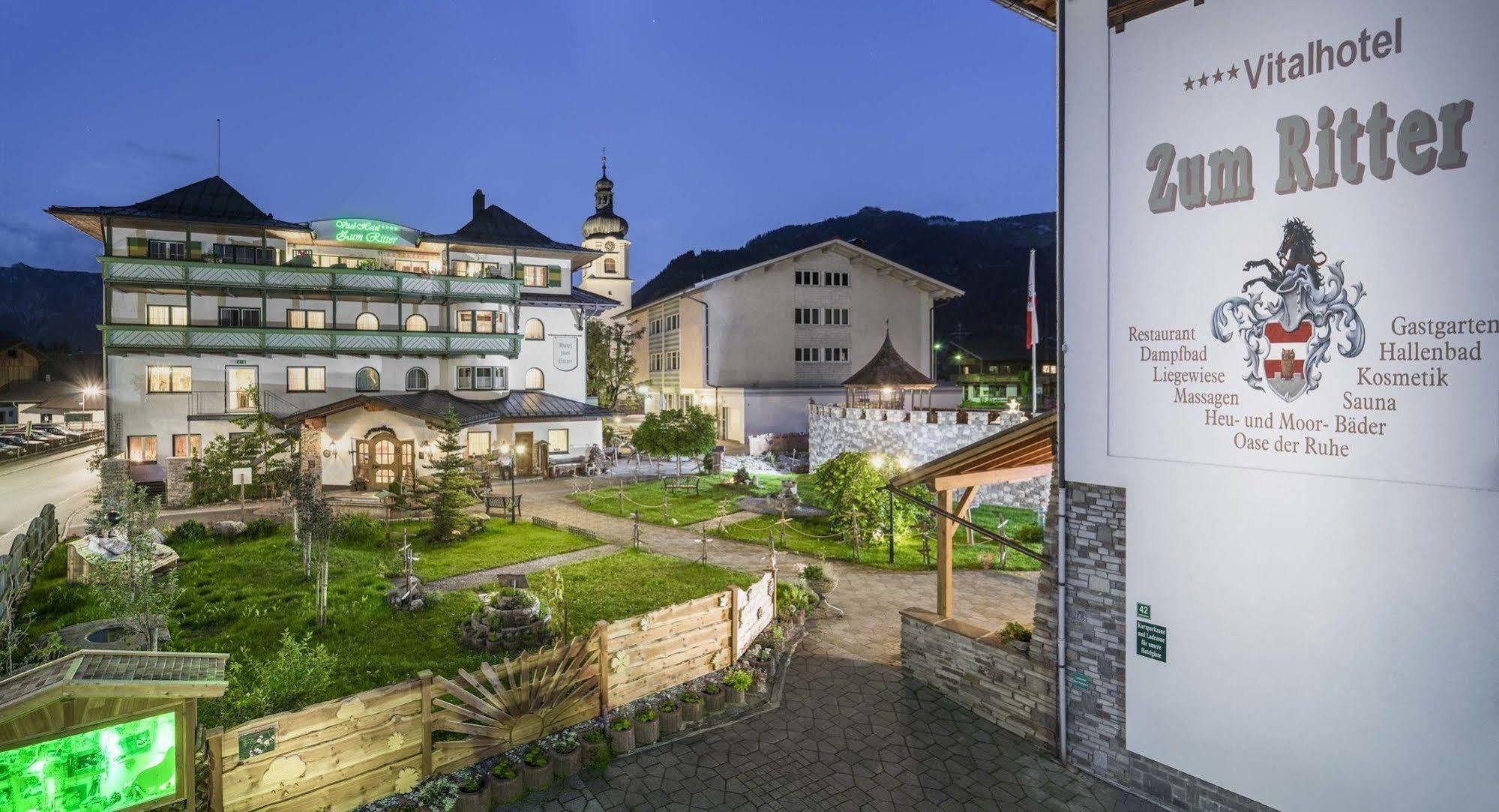 Hotel "Zum Ritter" Tannheim Kültér fotó